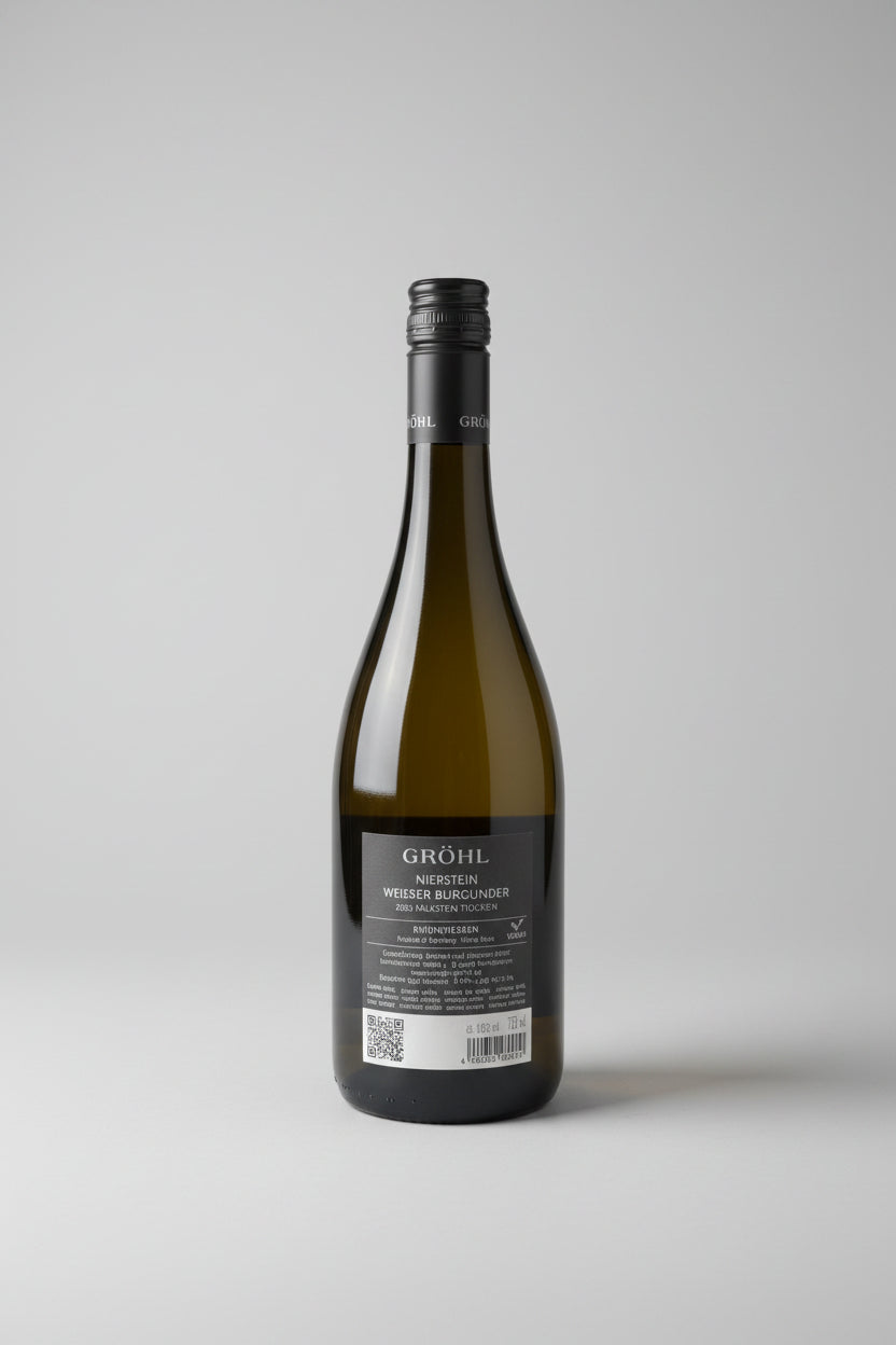 Weißer Burgunder Trocken Niersteiner Weingut Eckehart Gröhl